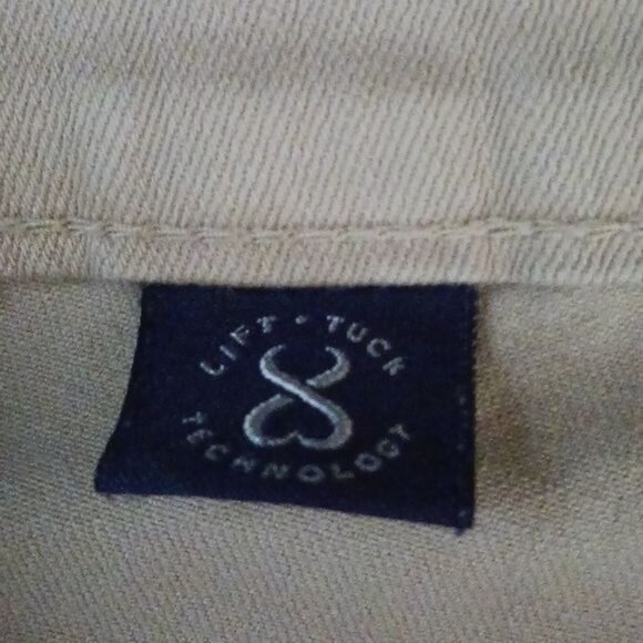 NYDJ Womens Light Tan Crop Jeans, Denim Pants, Size 4 - Picture 9 of 13